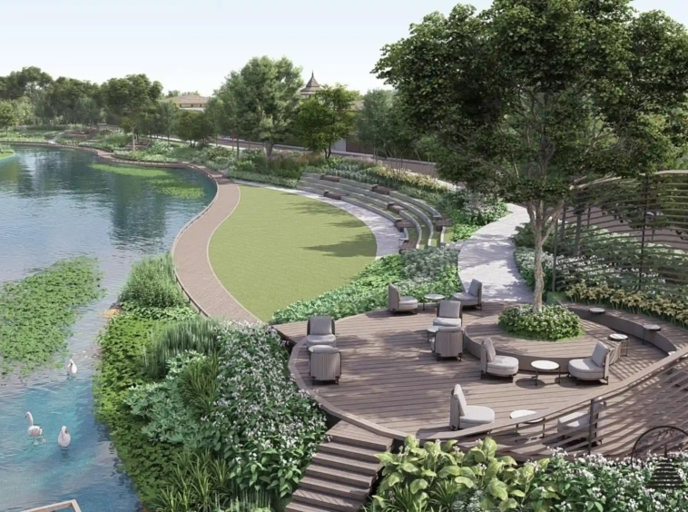 Botanica Grand Avenue: Expansive and Serene Project Area