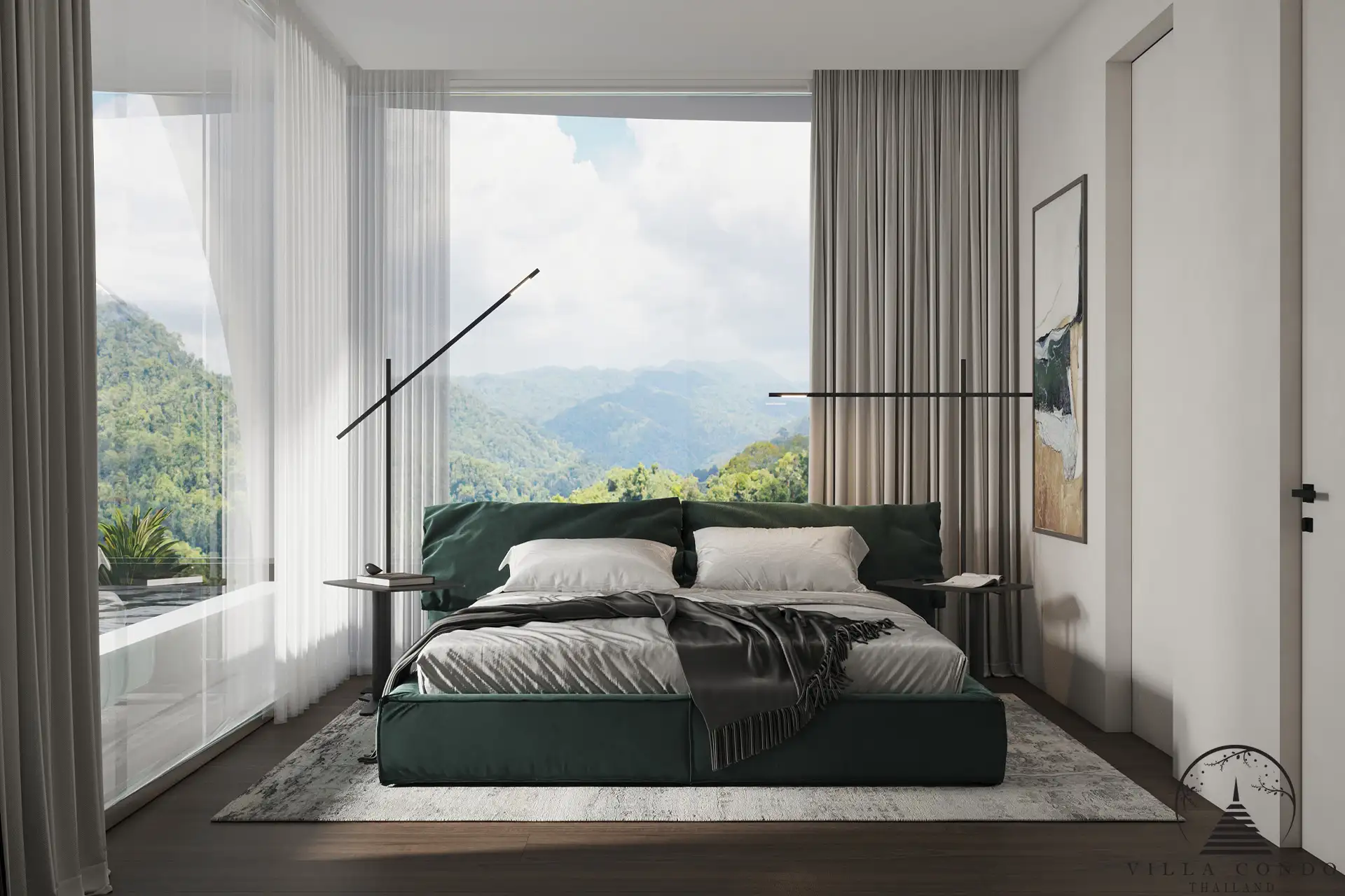 Tranquil Bedroom at Andaman Boutique Residences