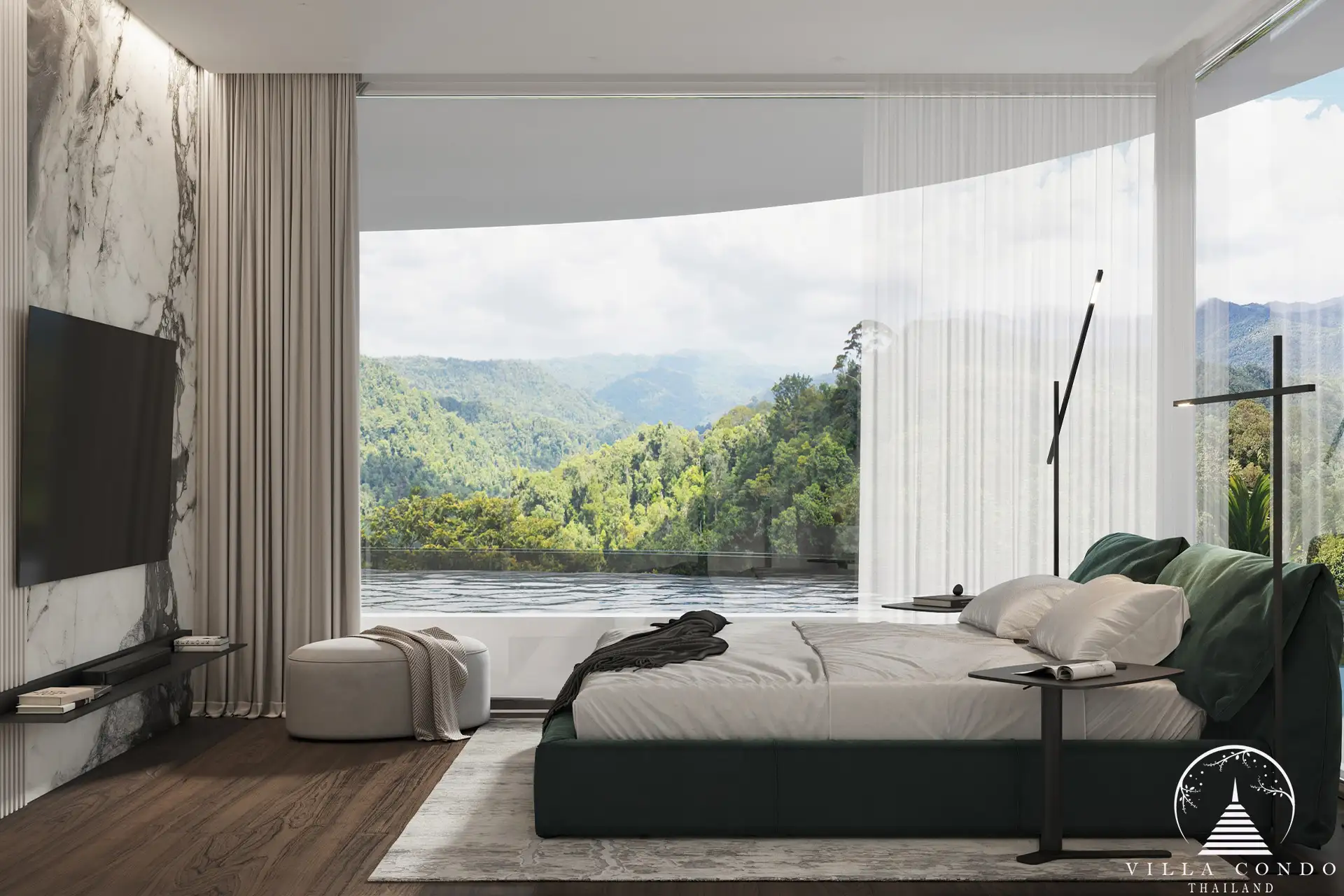 Tranquil Bedroom at Andaman Boutique Residences