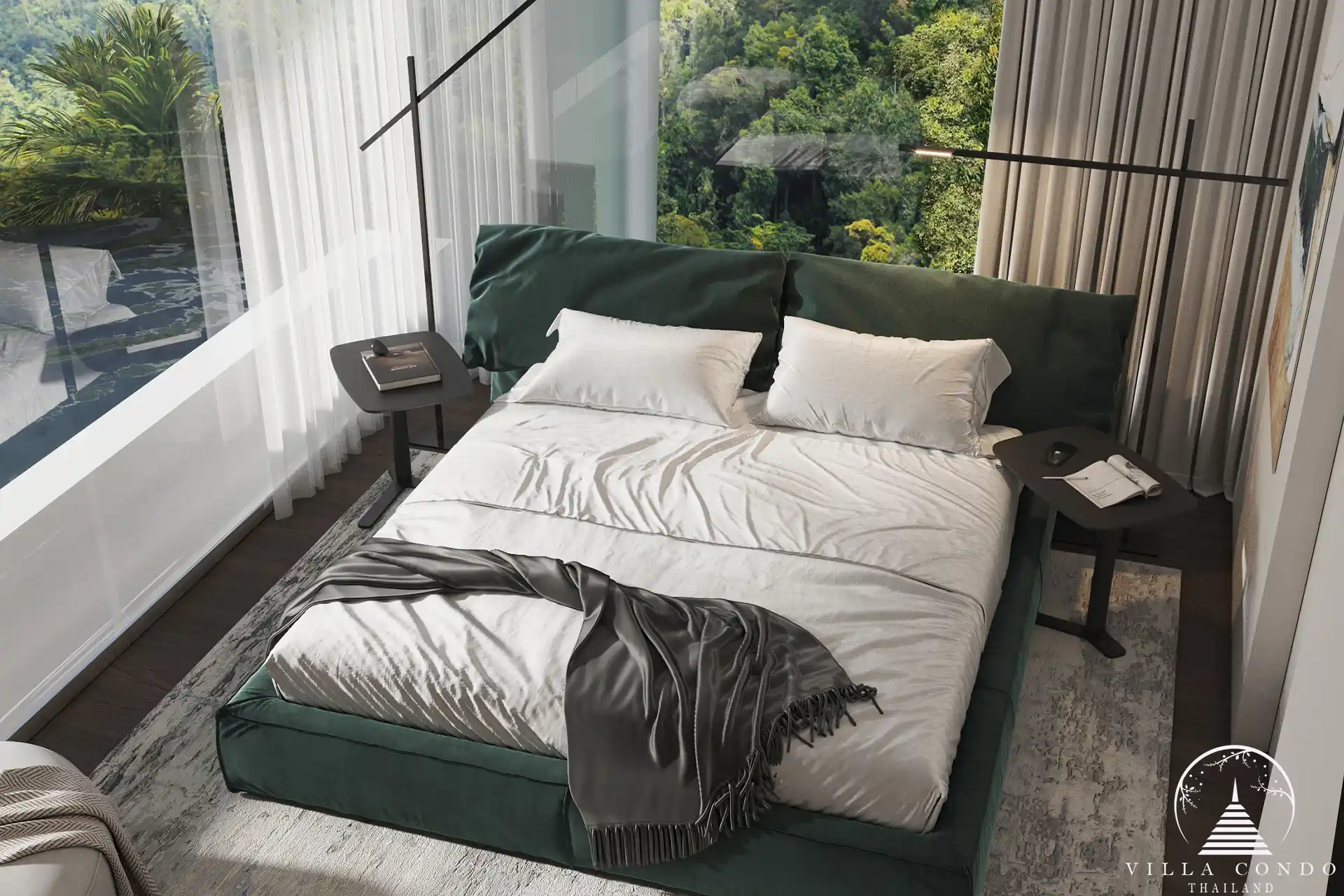 Tranquil Bedroom at Andaman Boutique Residences