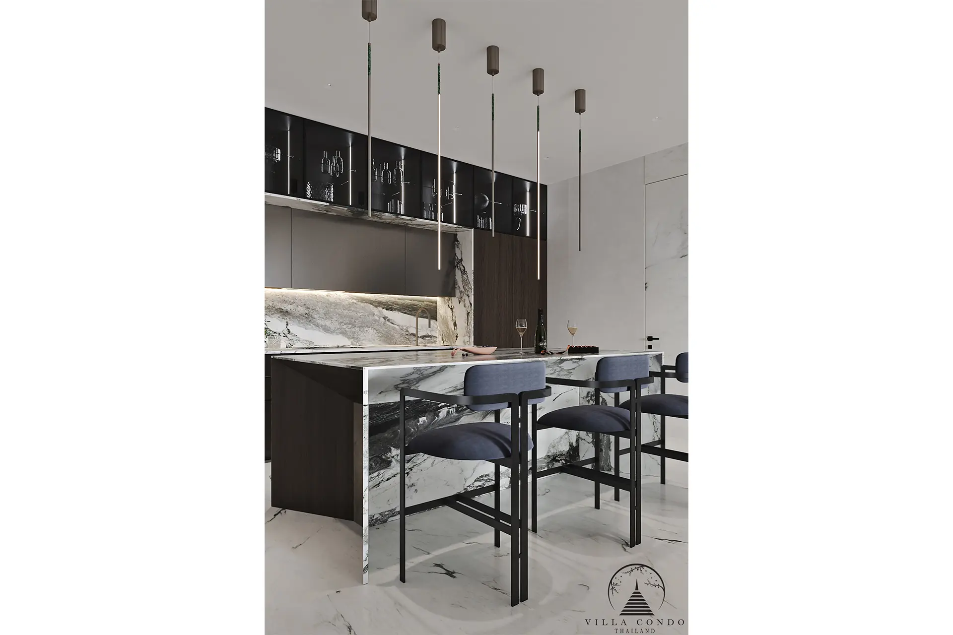 Elegant Dining Area at Andaman Boutique Residences