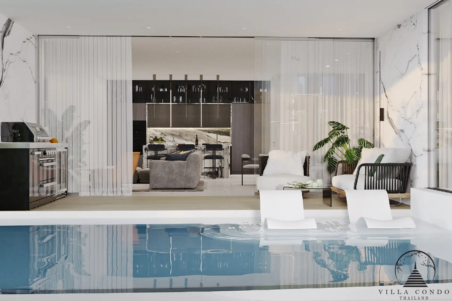 Tranquil Private Pool at Andaman Boutique Residences