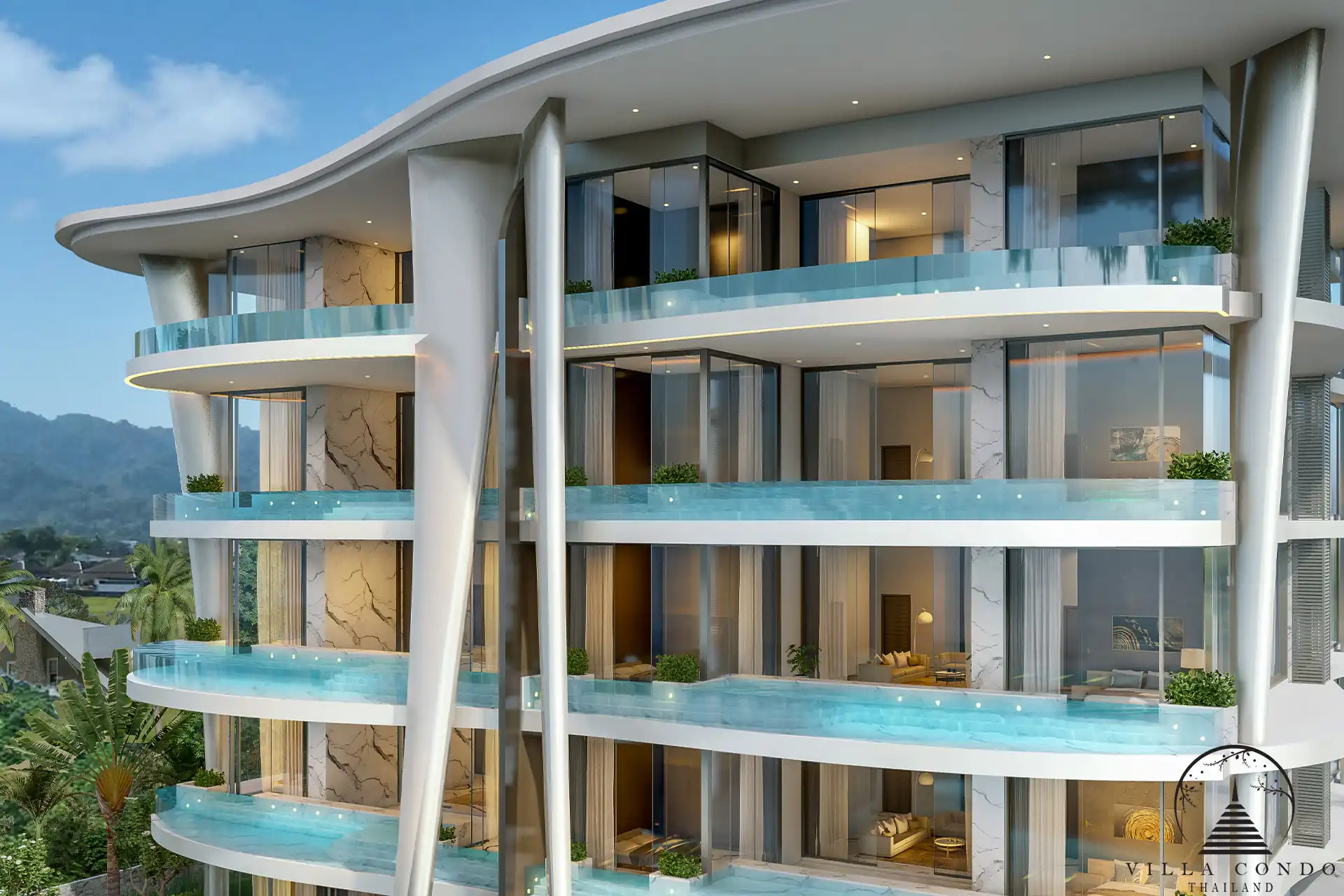 Scenic Exterior View of Andaman Boutique Residences