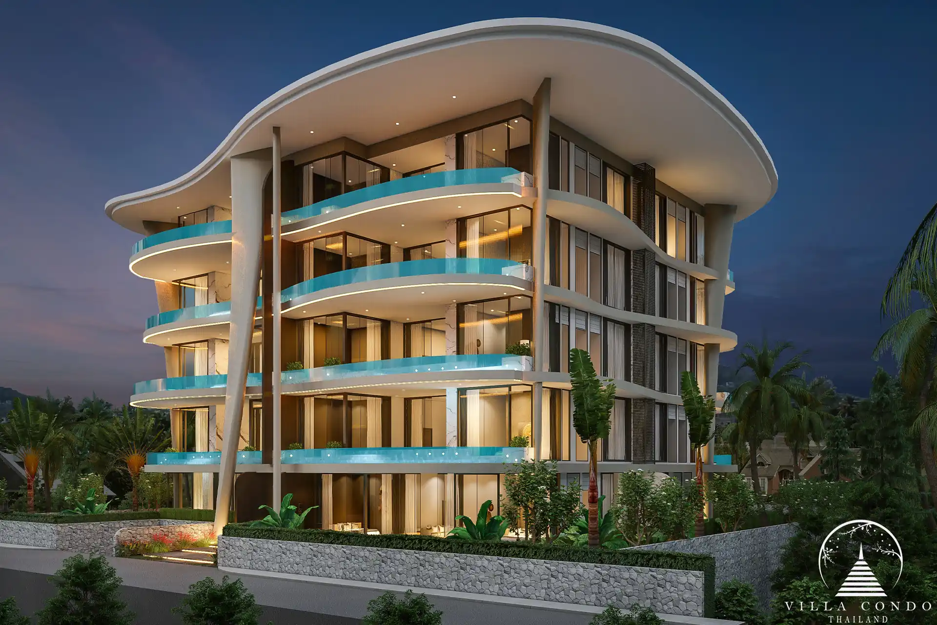 Scenic Exterior View of Andaman Boutique Residences