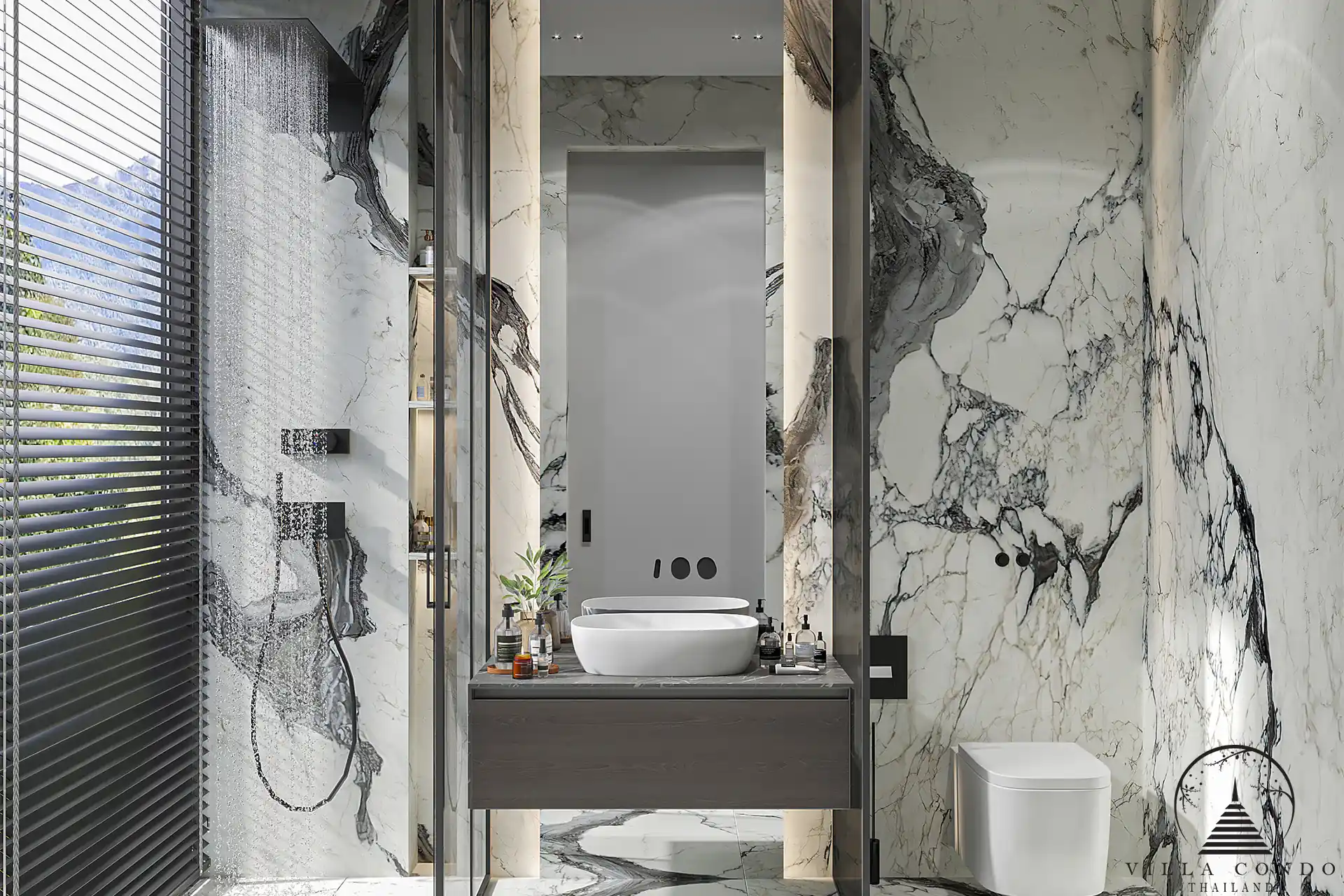 Luxurious Bathroom at Andaman Boutique Residences