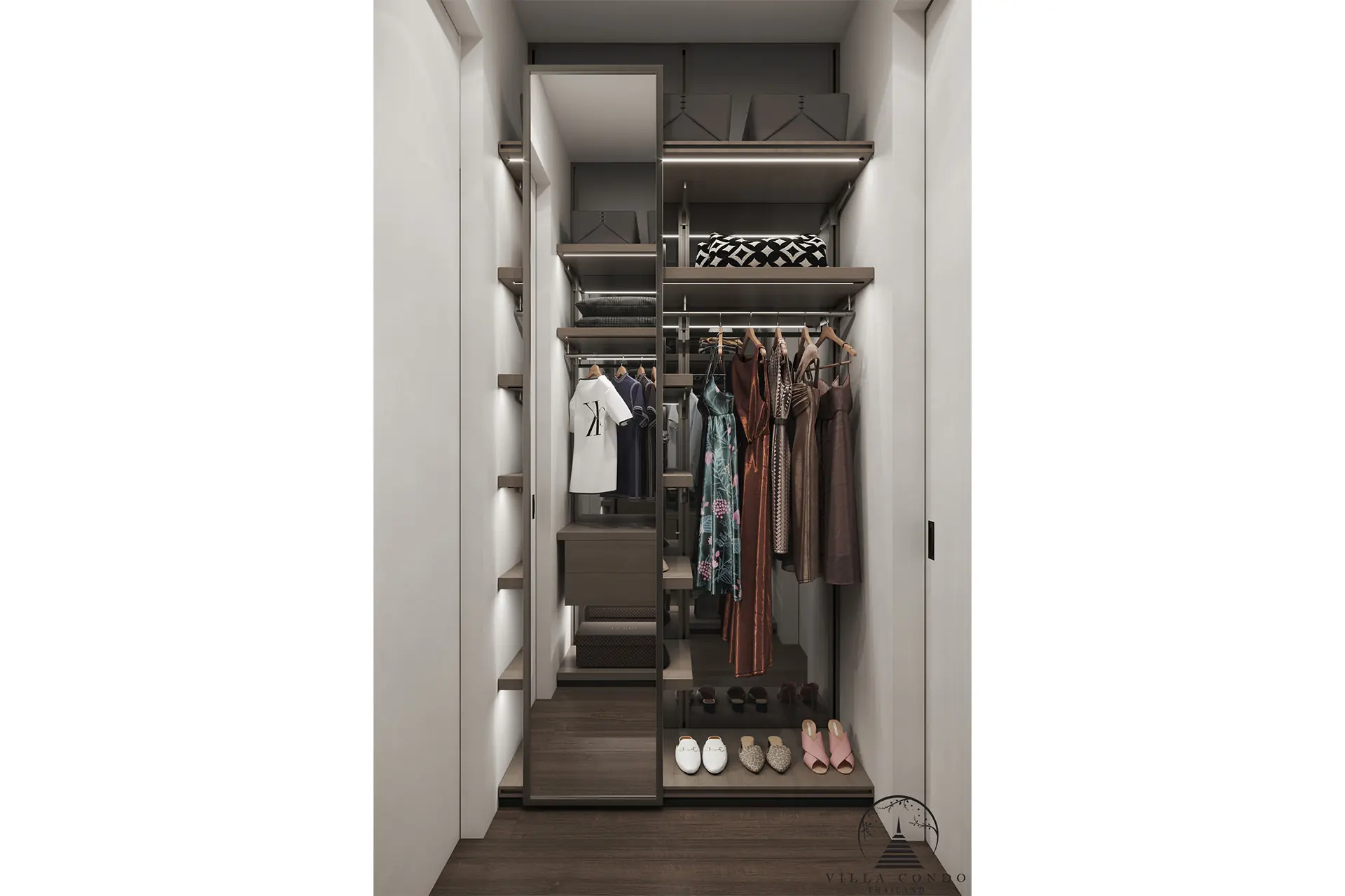 Chic Fitting Room at Andaman Boutique Residences