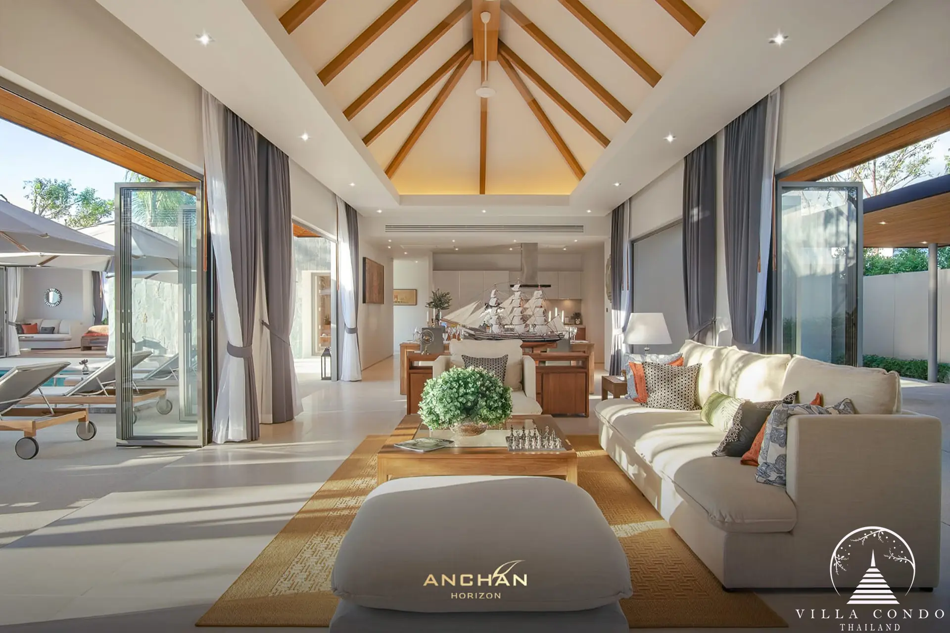 Modern Living Room – Anchan Horizon Stylish Living Room at Anchan Horizon