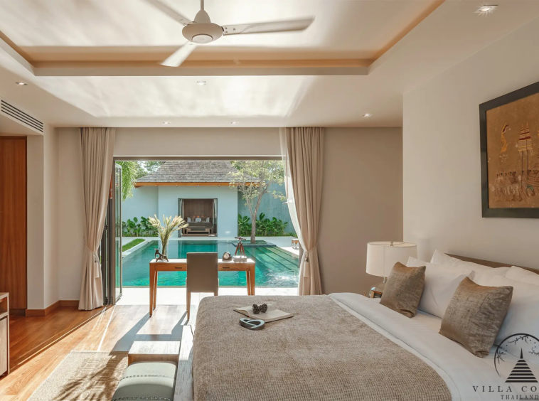 Serenely Designed Bedroom at Anchan Mountain Breeze