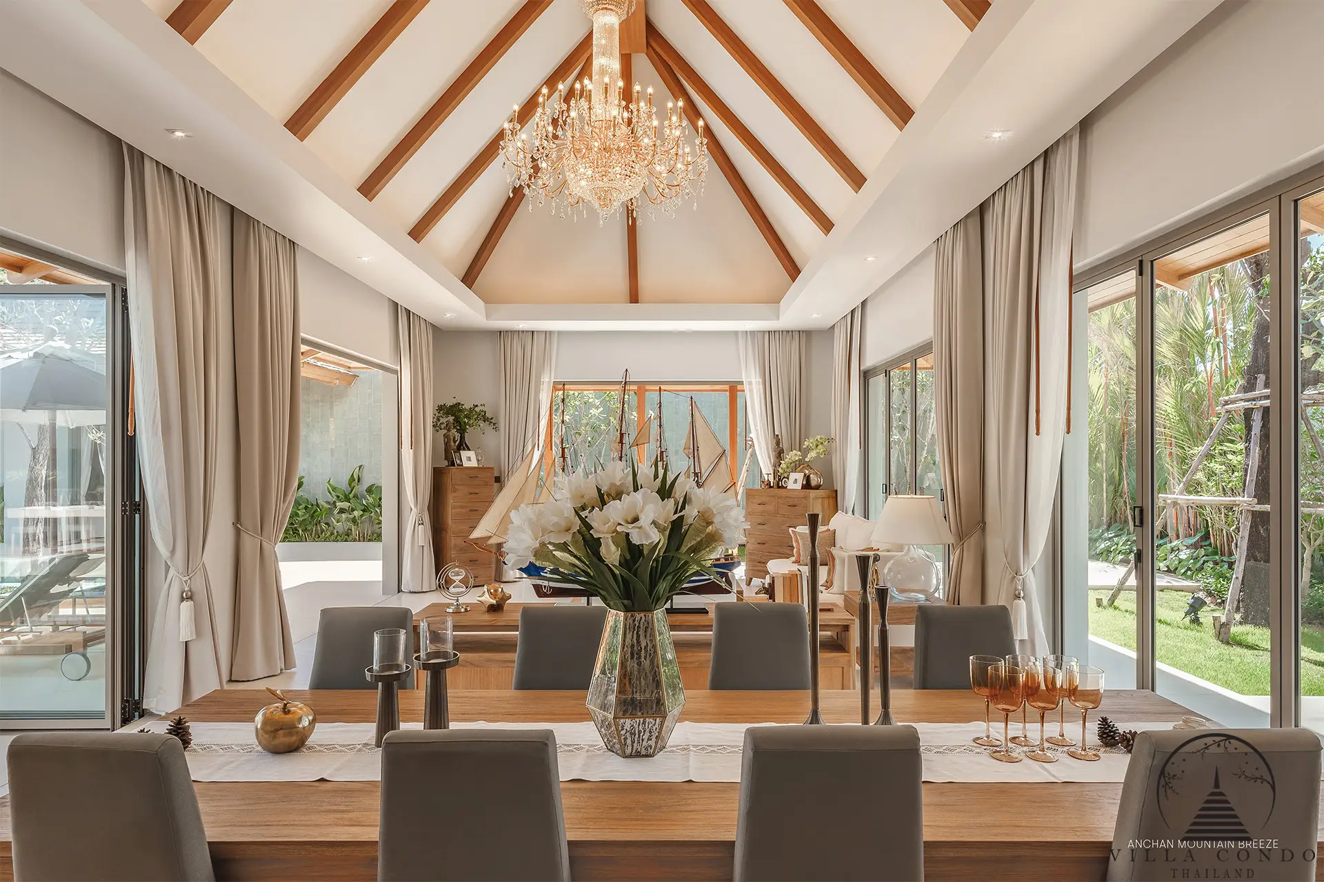 Modern Interiors of Anchan Mountain Breeze