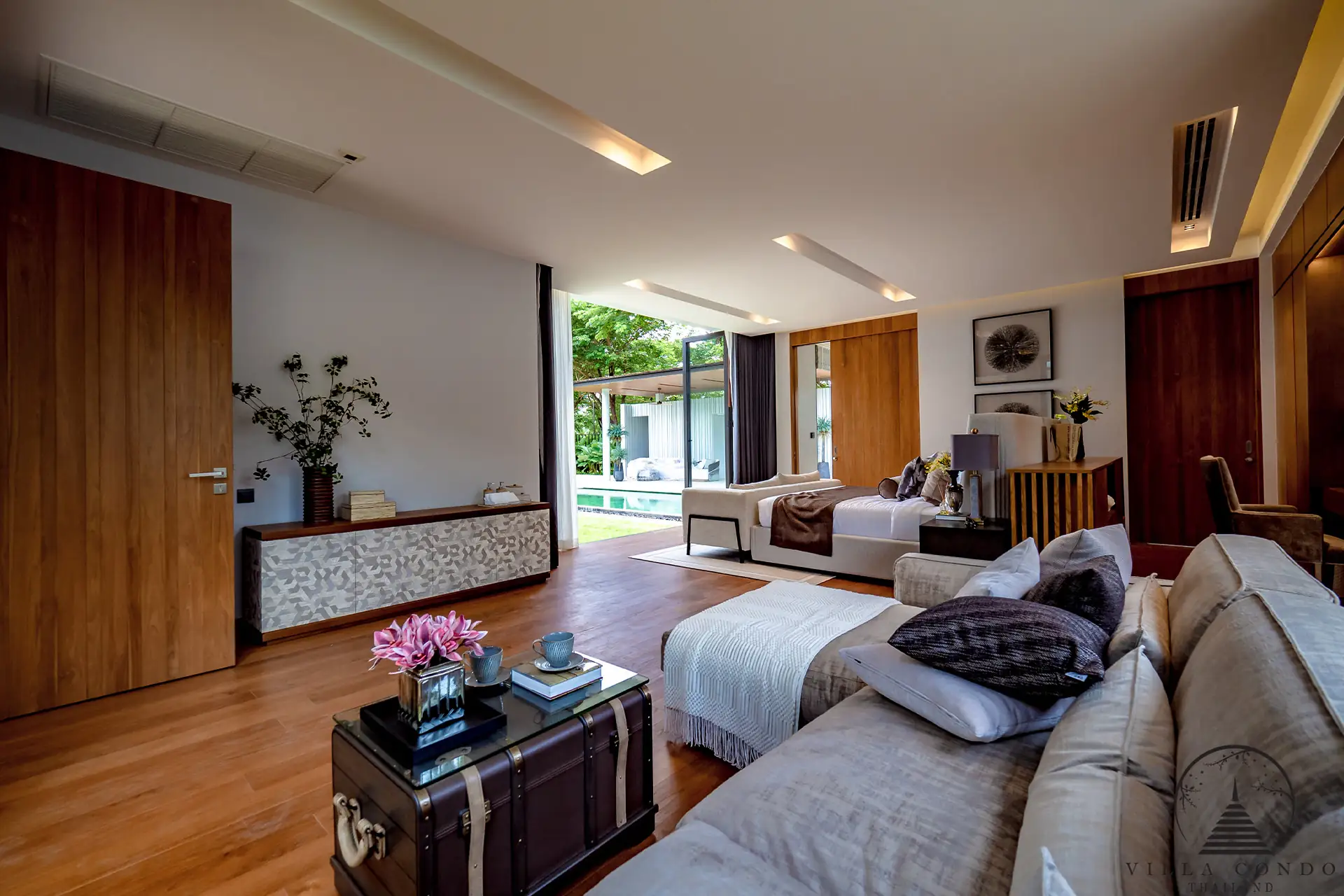 Tranquil Bedroom at Botanica Forestique