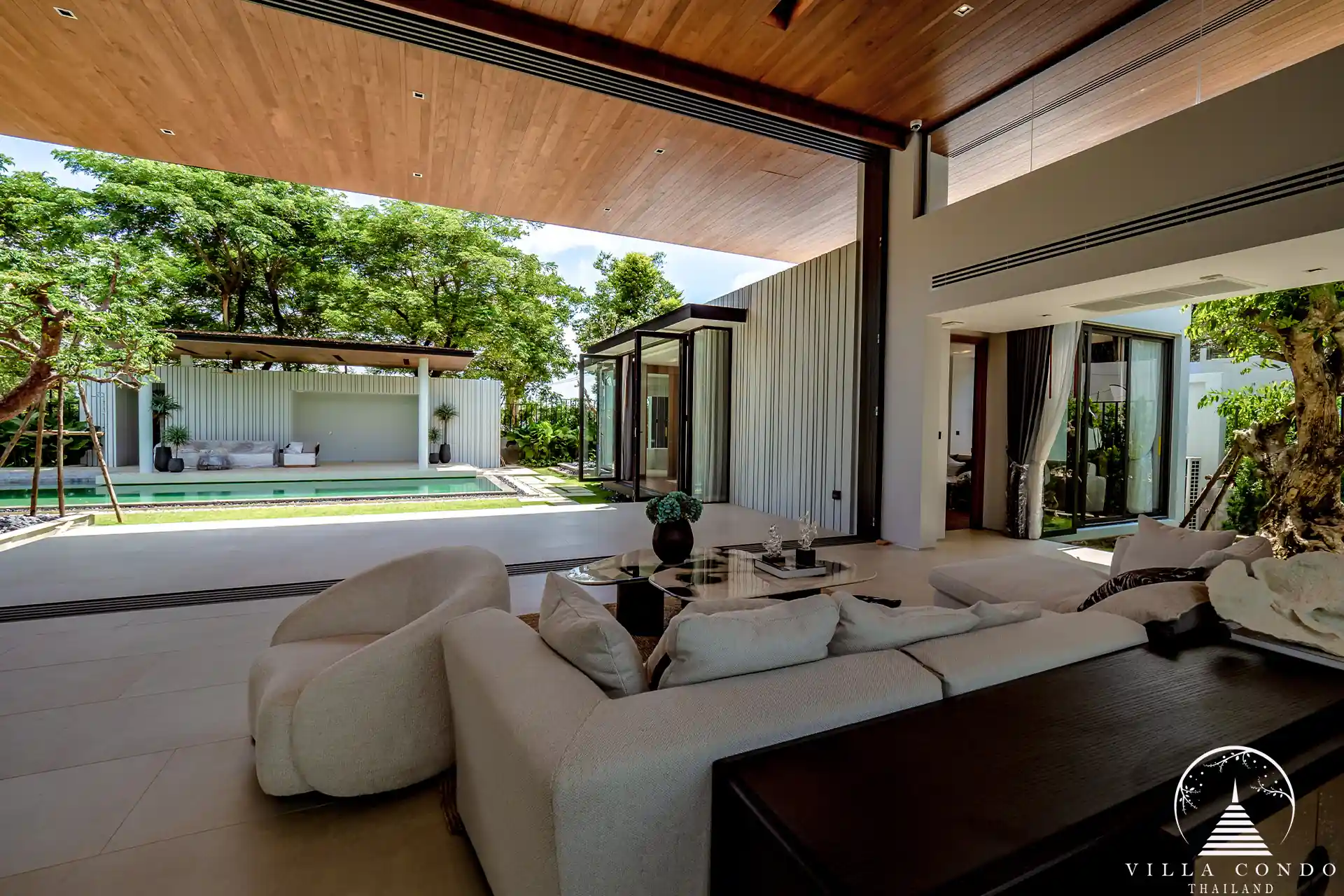 Stylish Living Room at Botanica Forestique