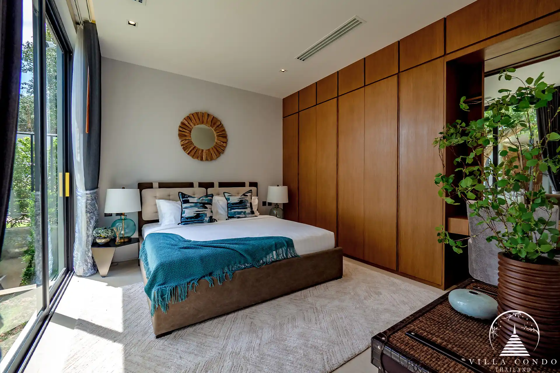 Tranquil Bedroom at Botanica Forestique