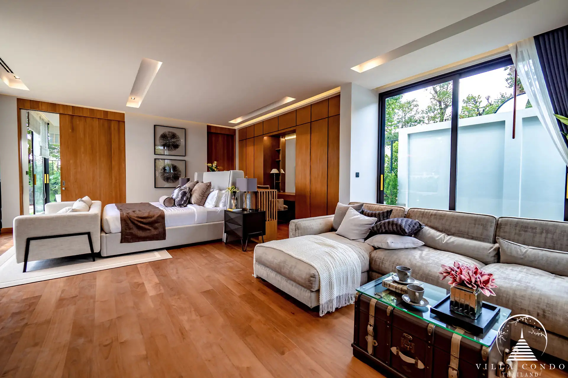 Tranquil Bedroom at Botanica Forestique