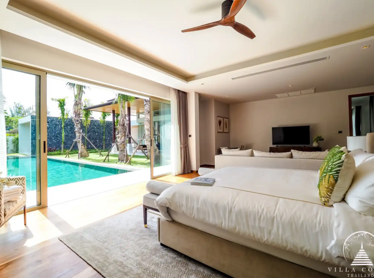 Tranquil Bedroom at Botanica Hillside