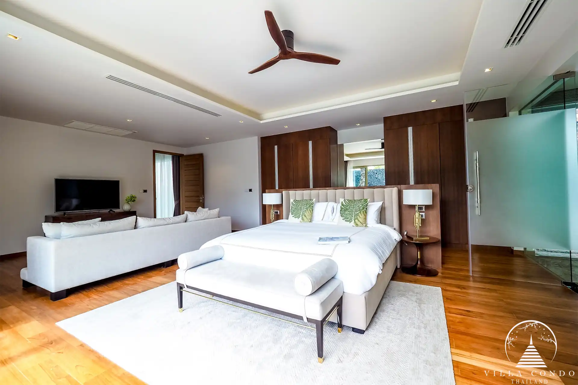 Tranquil Bedroom at Botanica Hillside