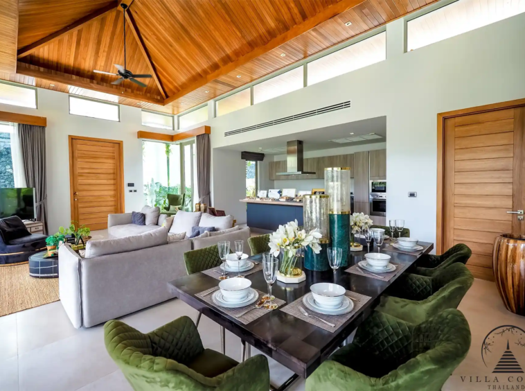 Elegant Dining Area at Botanica Hillside