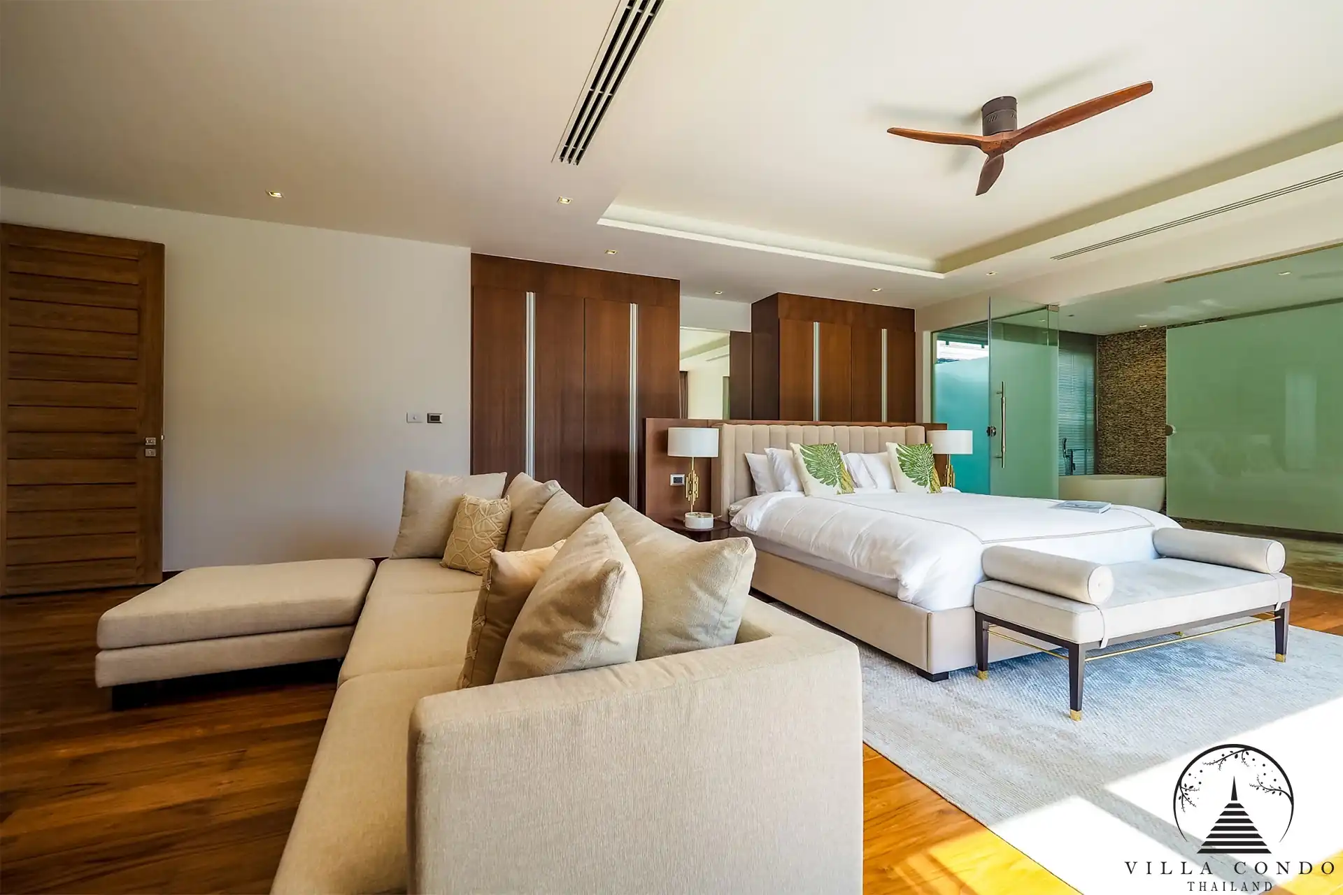 Tranquil Bedroom at Botanica Hillside