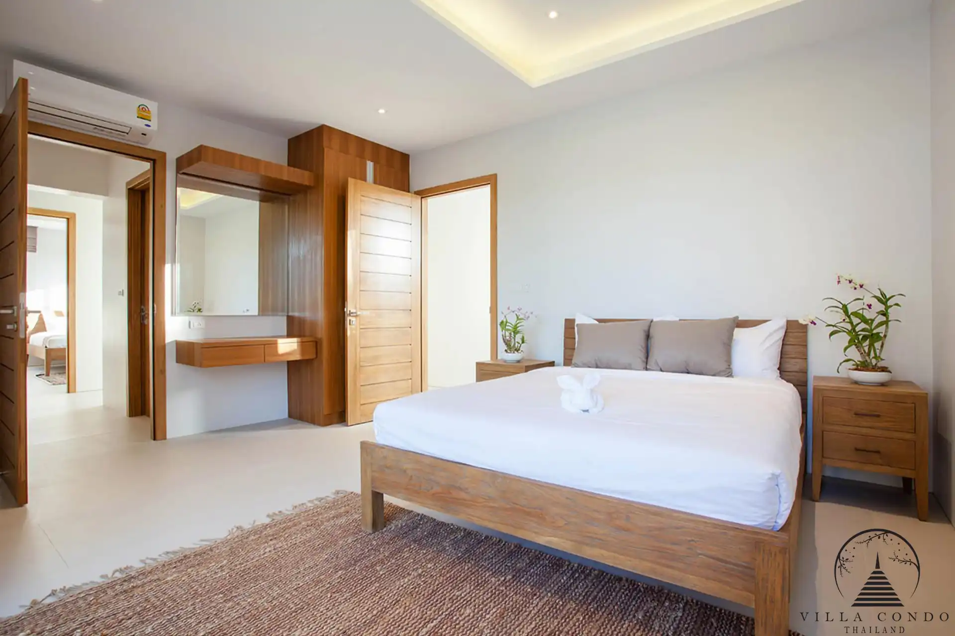 Tranquil Bedroom at Botanica Lakeside