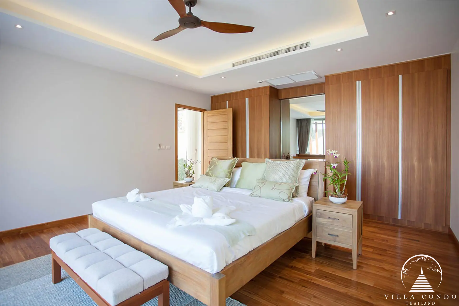 Tranquil Bedroom at Botanica Lakeside