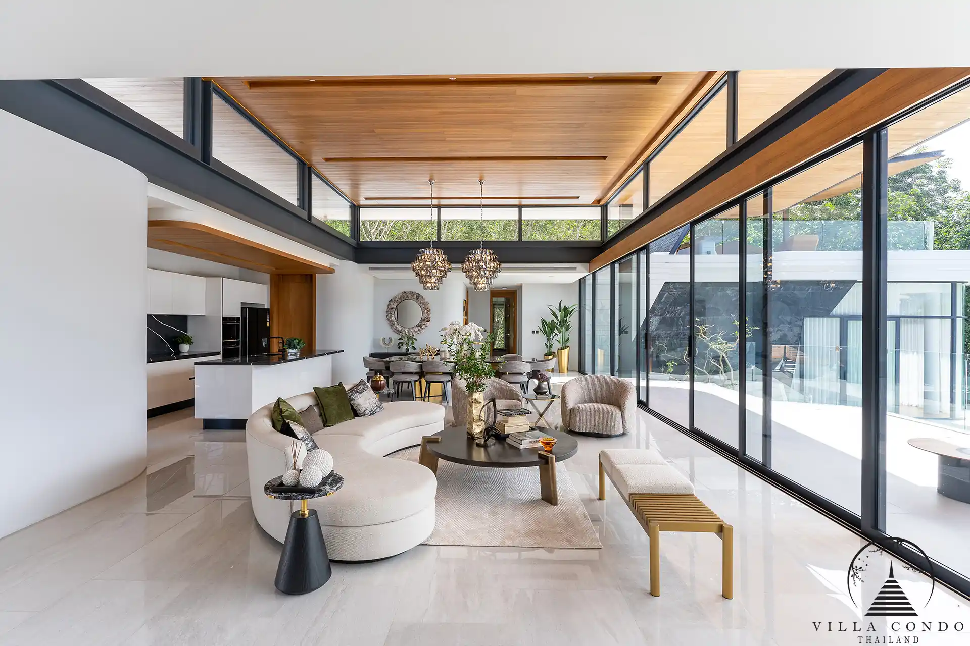 Inviting Living Room at Botanica Ocean Valley