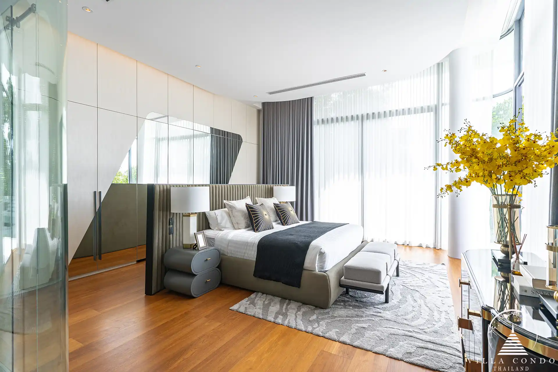 Tranquil Bedroom at Botanica Ocean Valley
