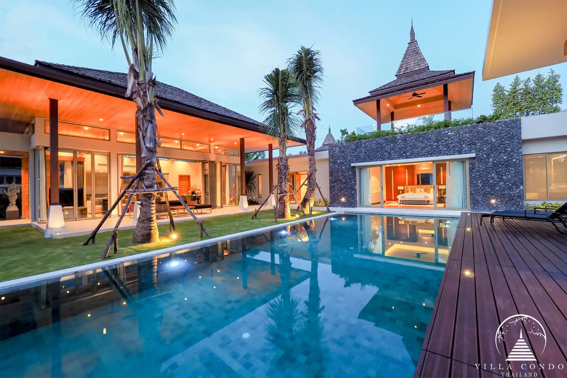 Tranquil Private Pool at Botanica Prestige