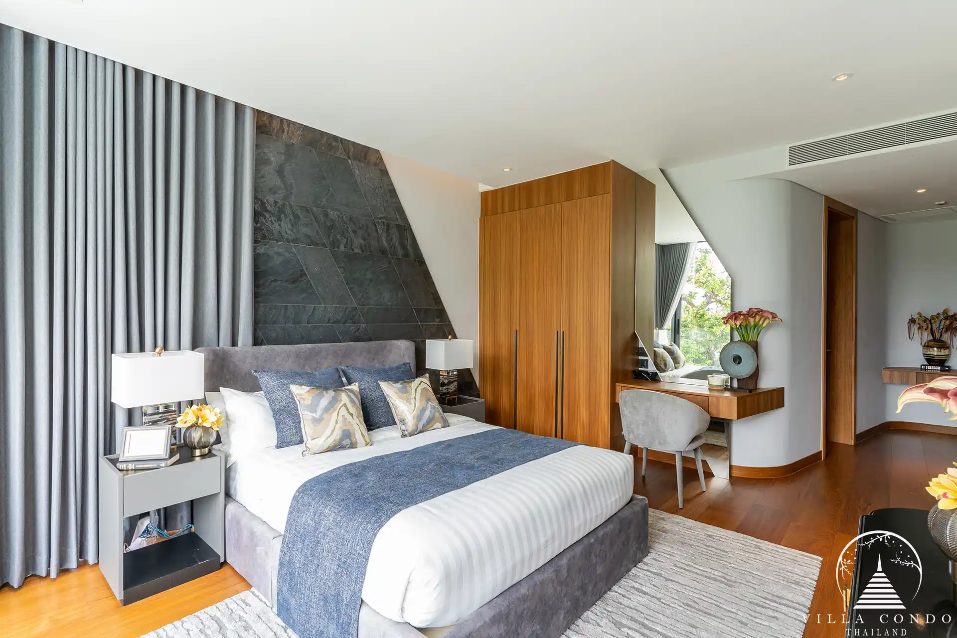 Tranquil Bedroom at Botanica Sky Valley