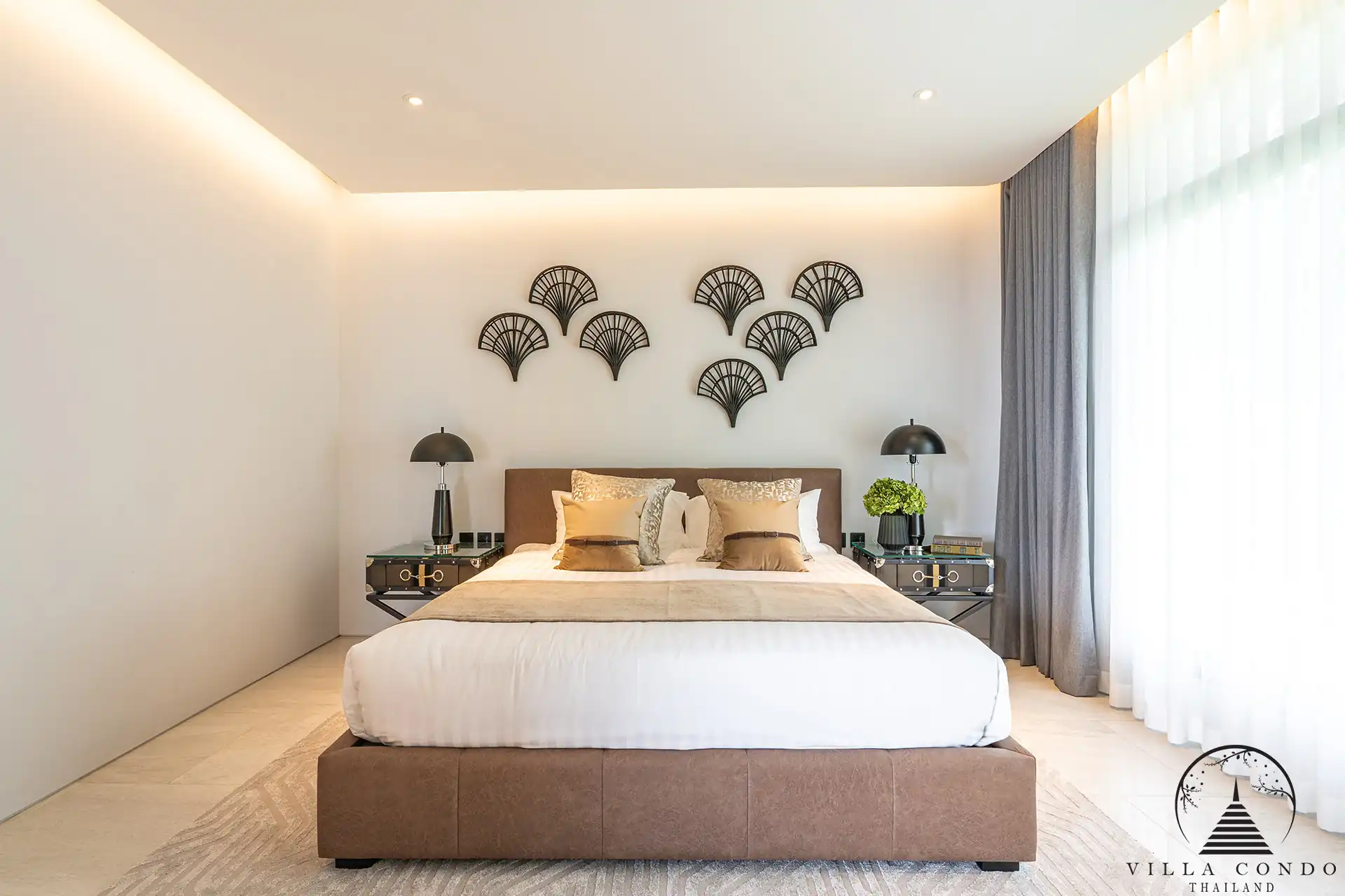 Tranquil Bedroom at Botanica Sky Valley