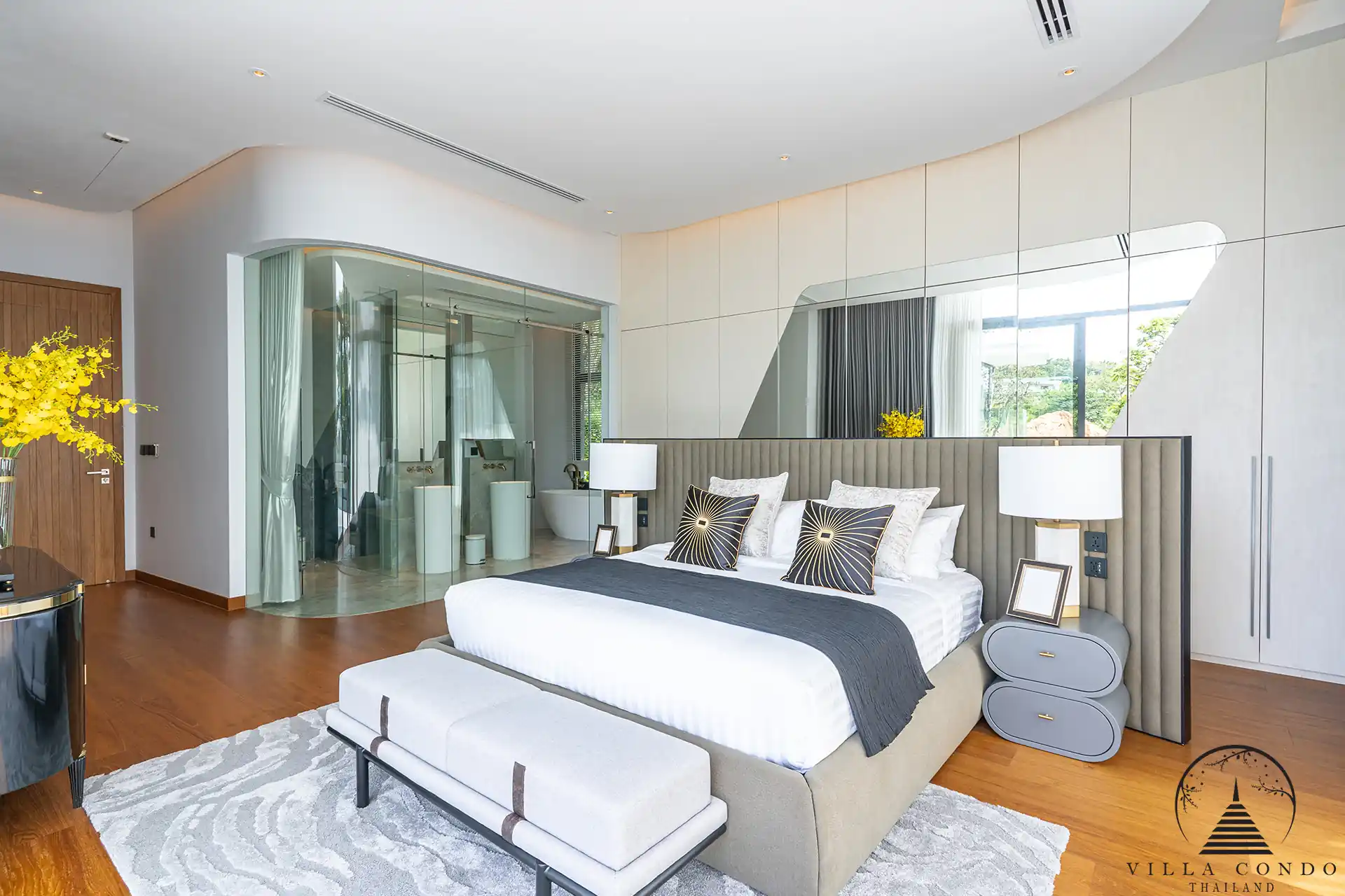 Tranquil Bedroom at Botanica Sky Valley