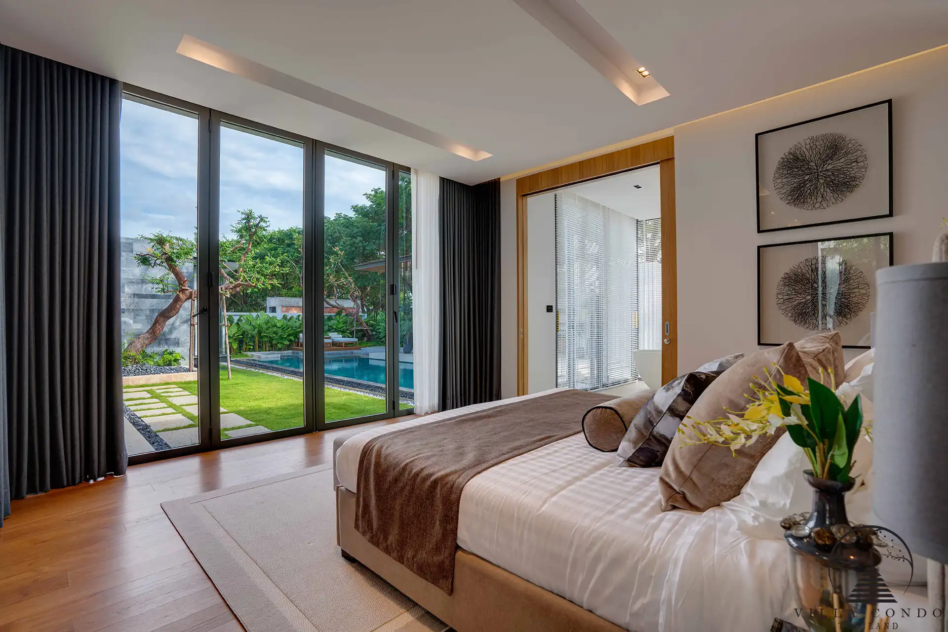 Tranquil Bedroom at Botanica Grand Avenue