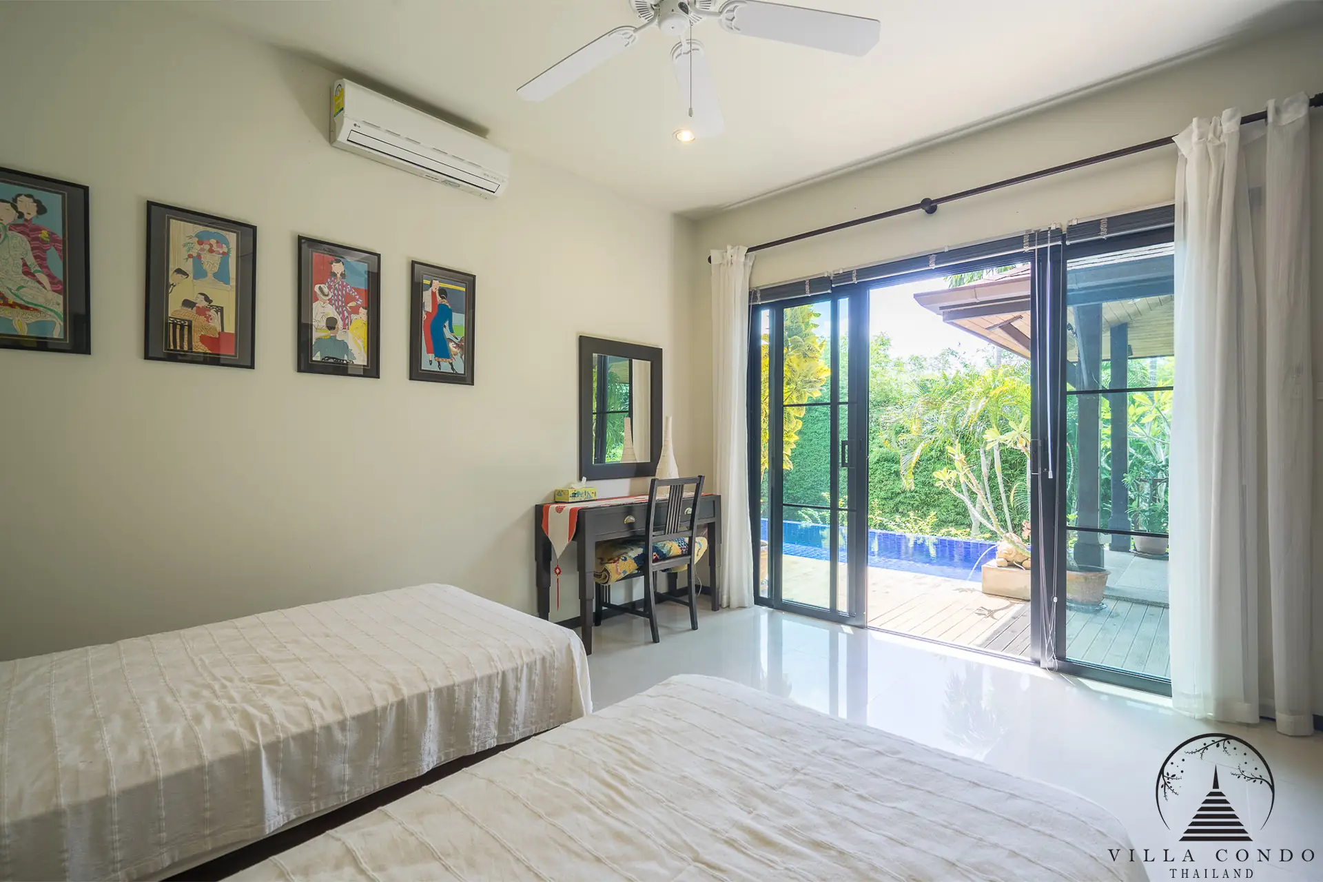 Thai Style 5-Bedroom Pool Villa near Nai harn Beach