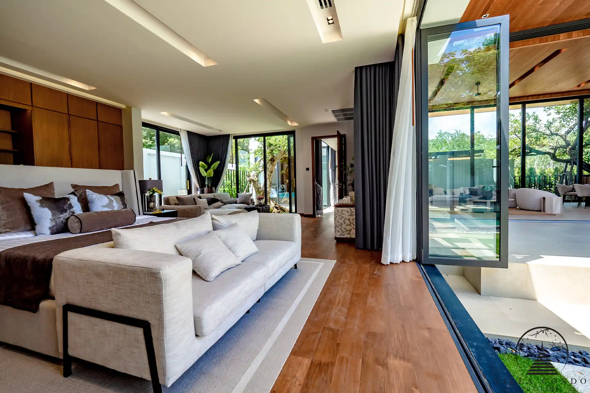 Tranquil Bedroom at Botanica Foresta 2