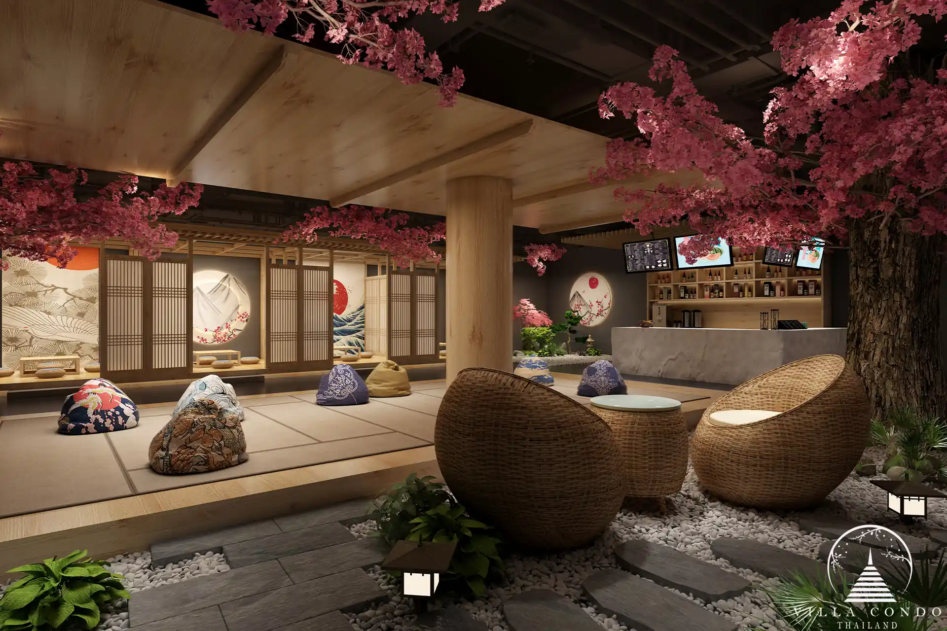 Inviting Common Area at Utopia Dream U2