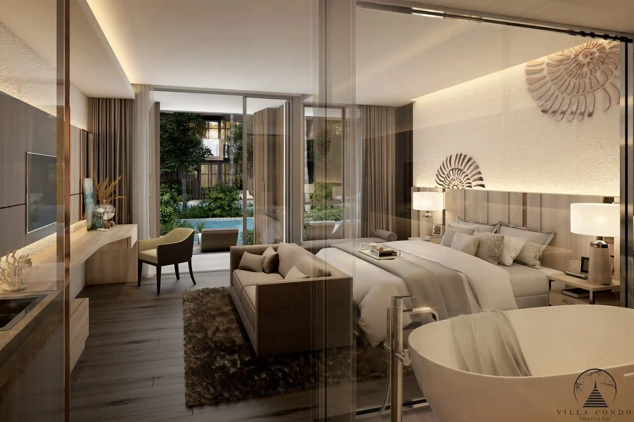 Tranquil Bedroom at The Marin Kamala - Type A