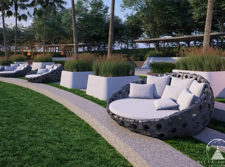 Tranquil Roof Garden at The Marin Kamala