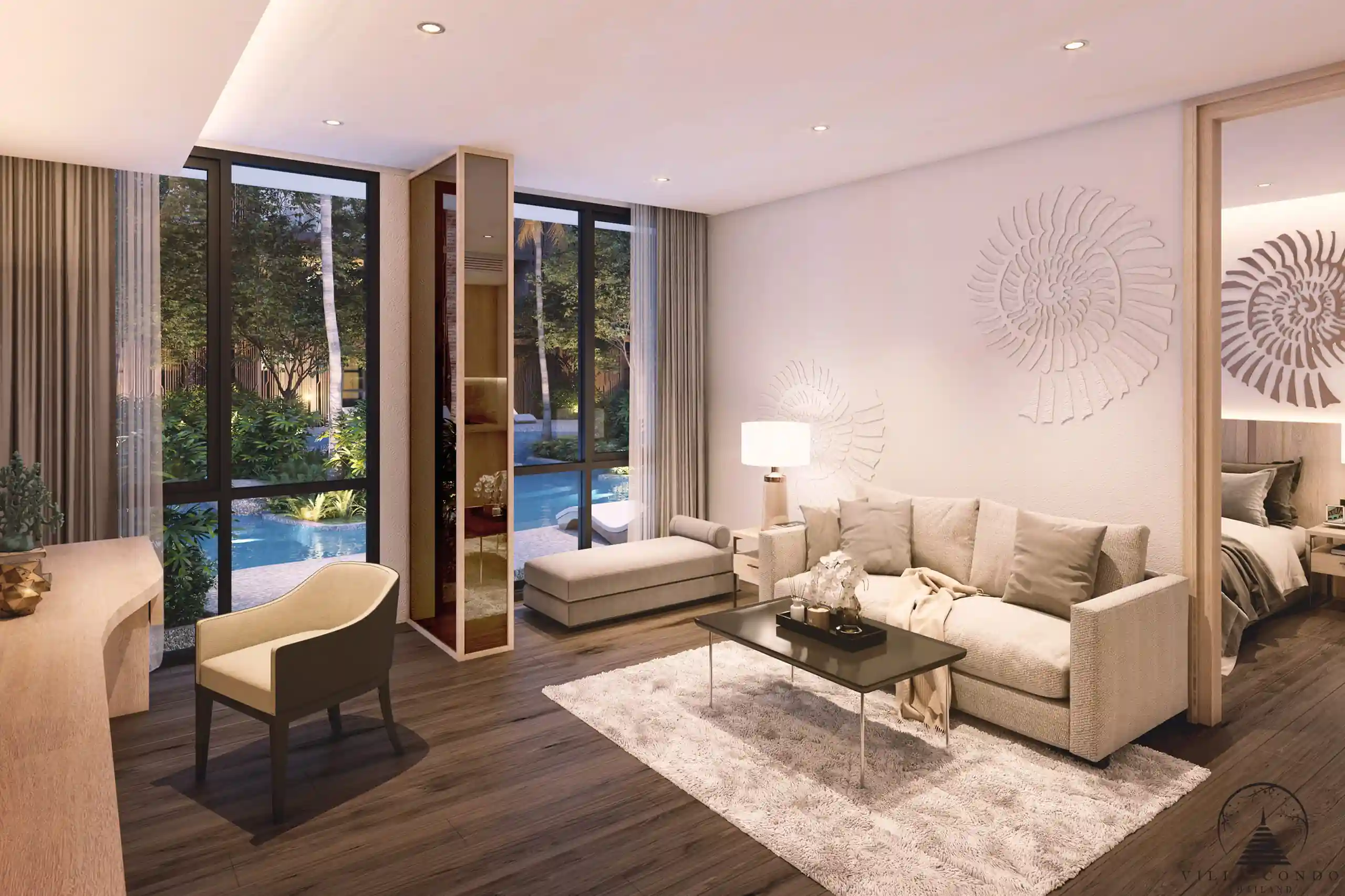 Tranquil Bedroom at The Marin Kamala - Type A