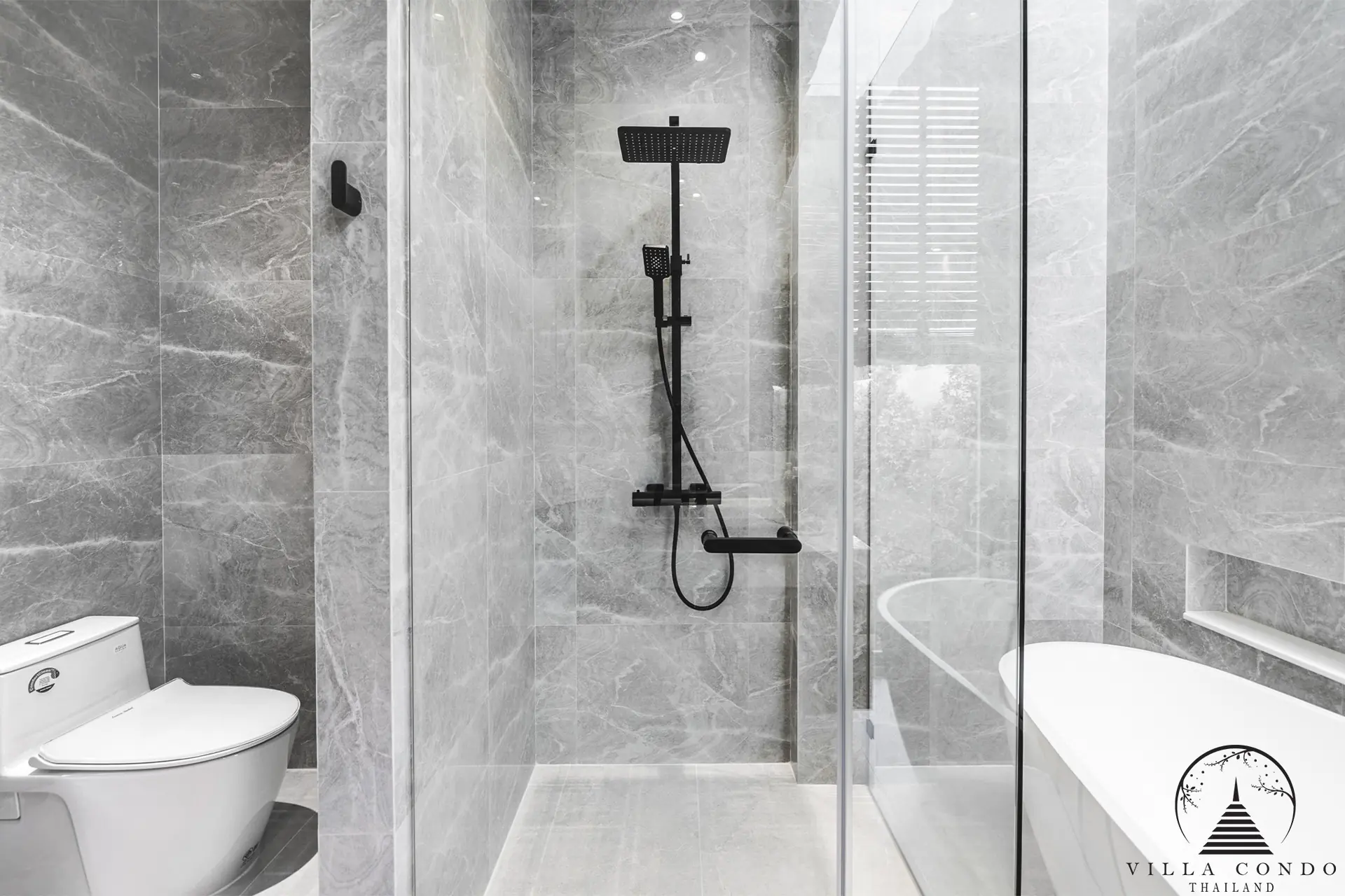 Luxurious Bathroom at Ansaya Phuket