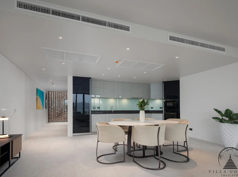 Elegant Dining Area at Bluepoint Condo