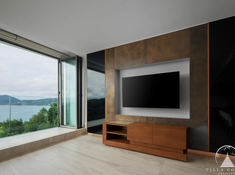 Inviting Living Room at Bluepoint Condo