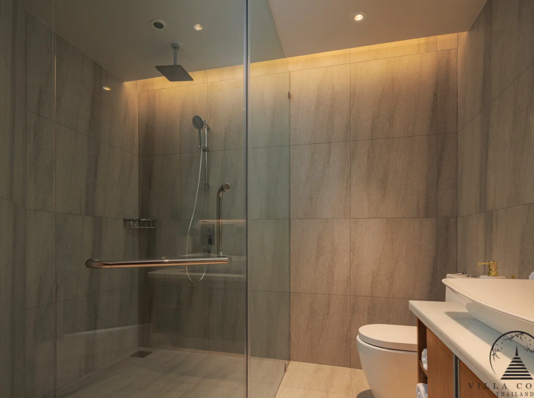 Luxurious Bathroom at Bluepoint Condo