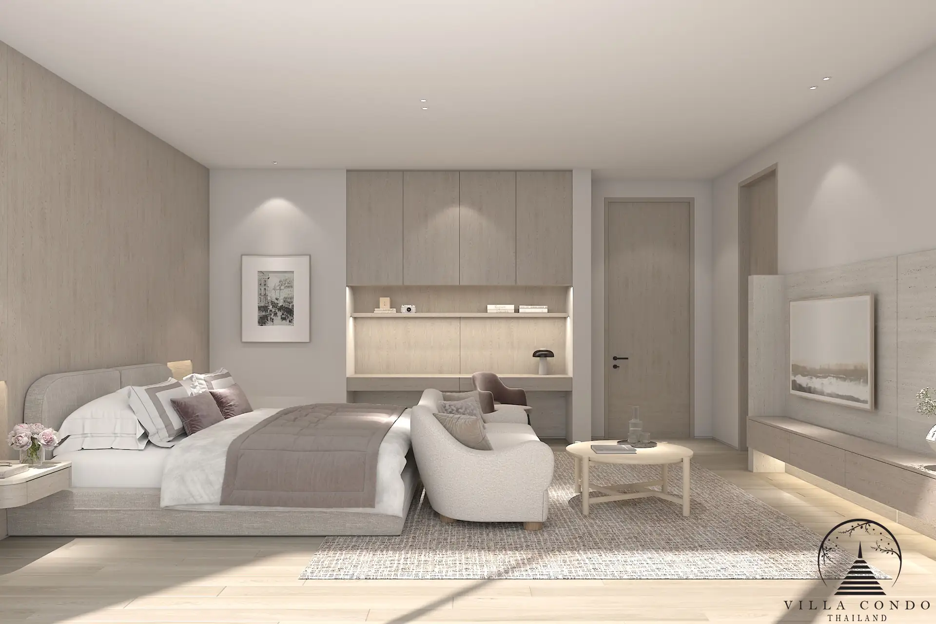 Tranquil Bedroom at Lavish Estates by Elite Manor