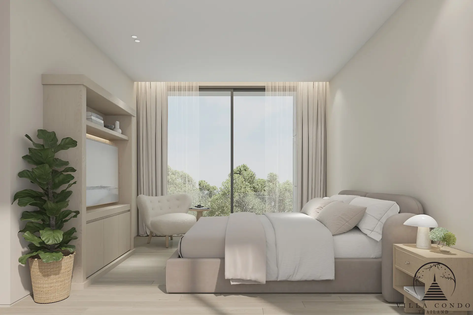 Tranquil Bedroom at Lavish Estates by Elite Manor