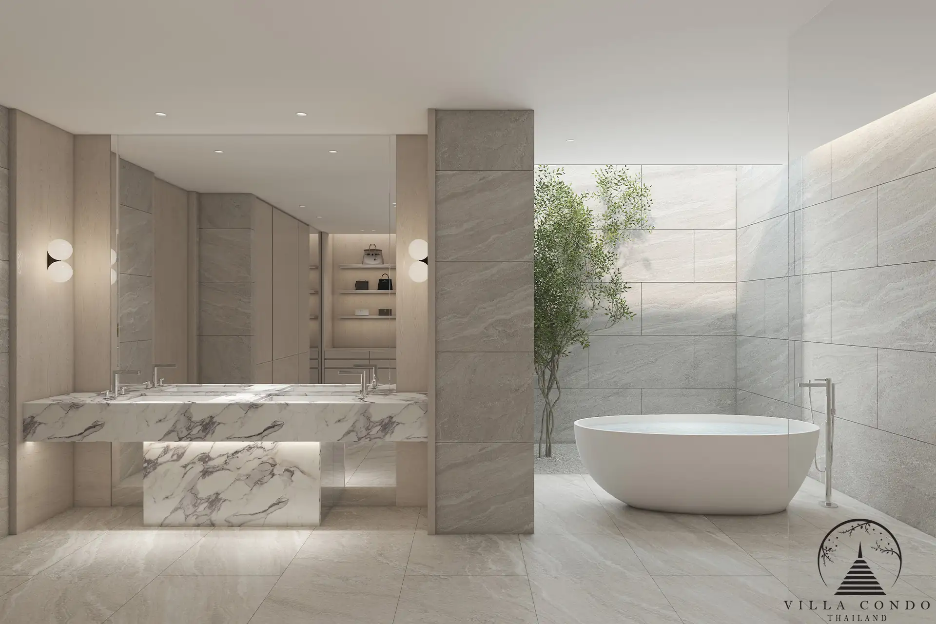 Luxurious Master Bathroom at Lavish Estates by Elite Manor