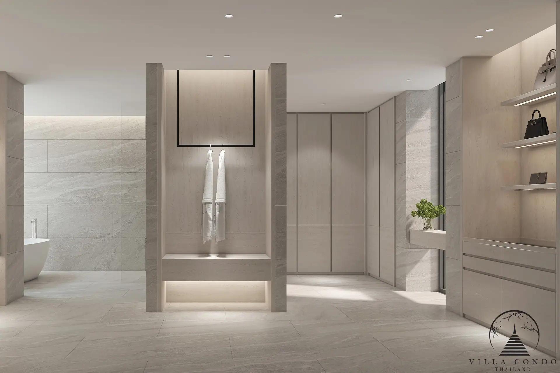 Luxurious Master Bathroom at Lavish Estates by Elite Manor