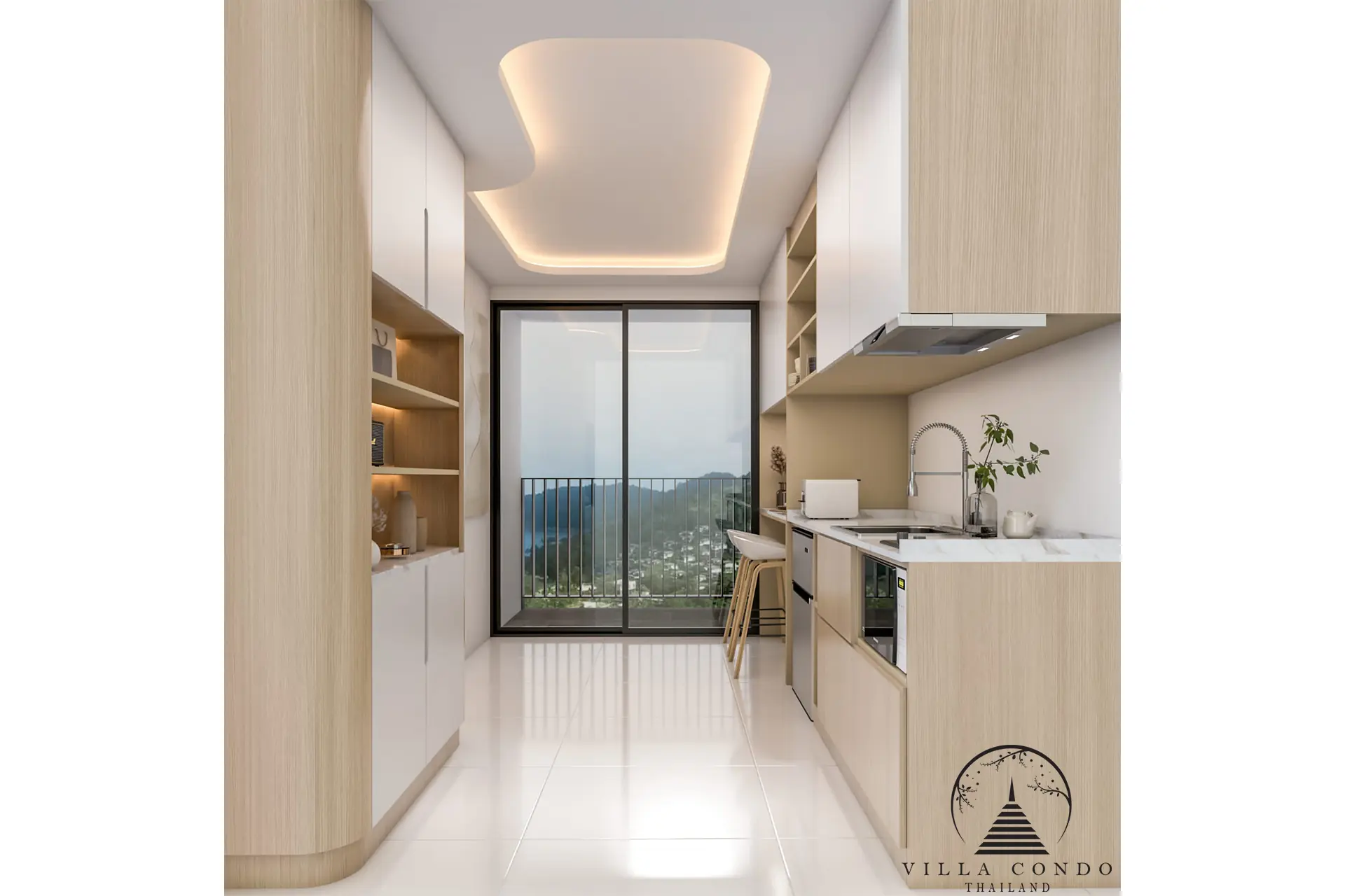 Modern and Sleek Condominium Interiors