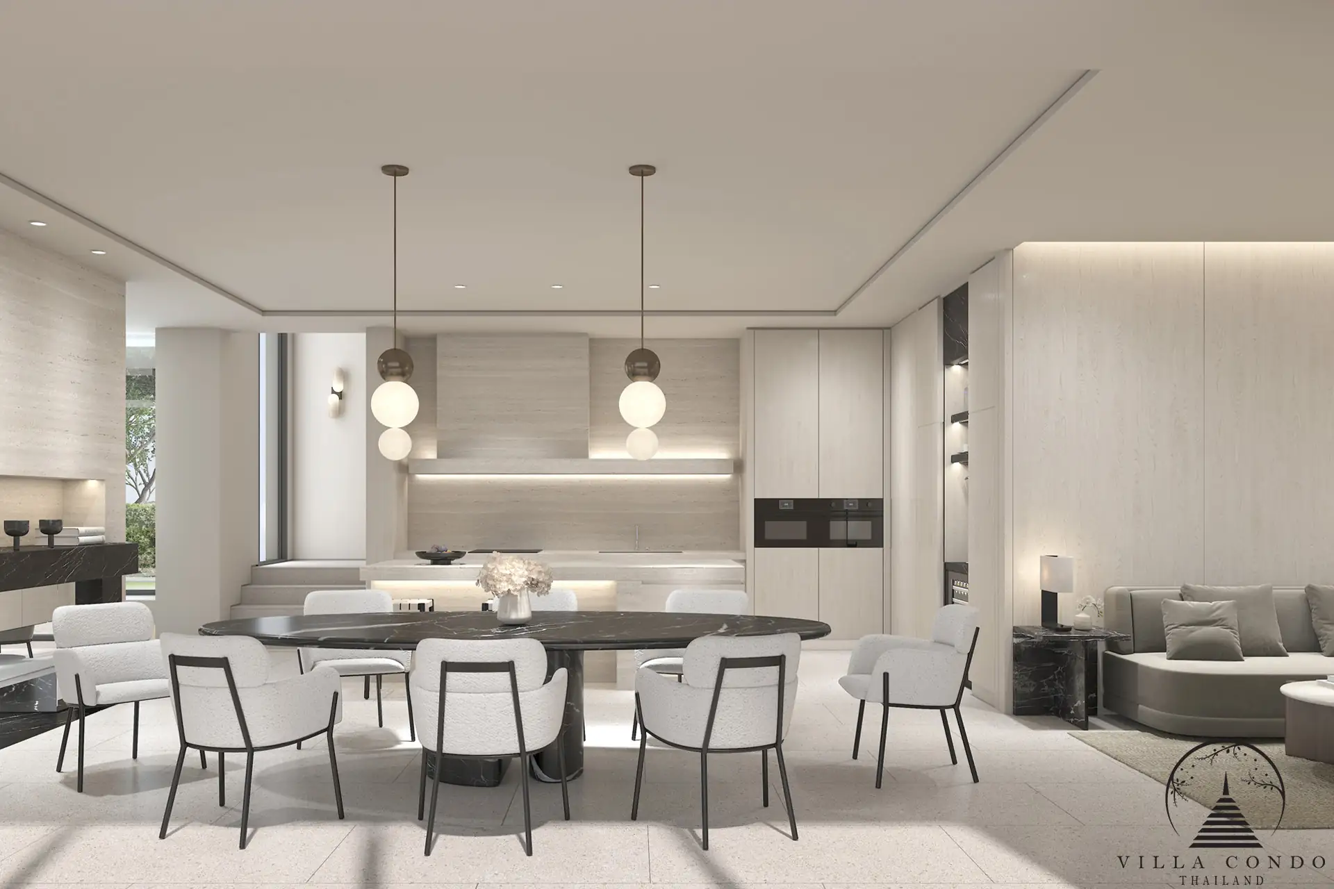 Elegant Dining Area at Lavish Estates by Elite Manor