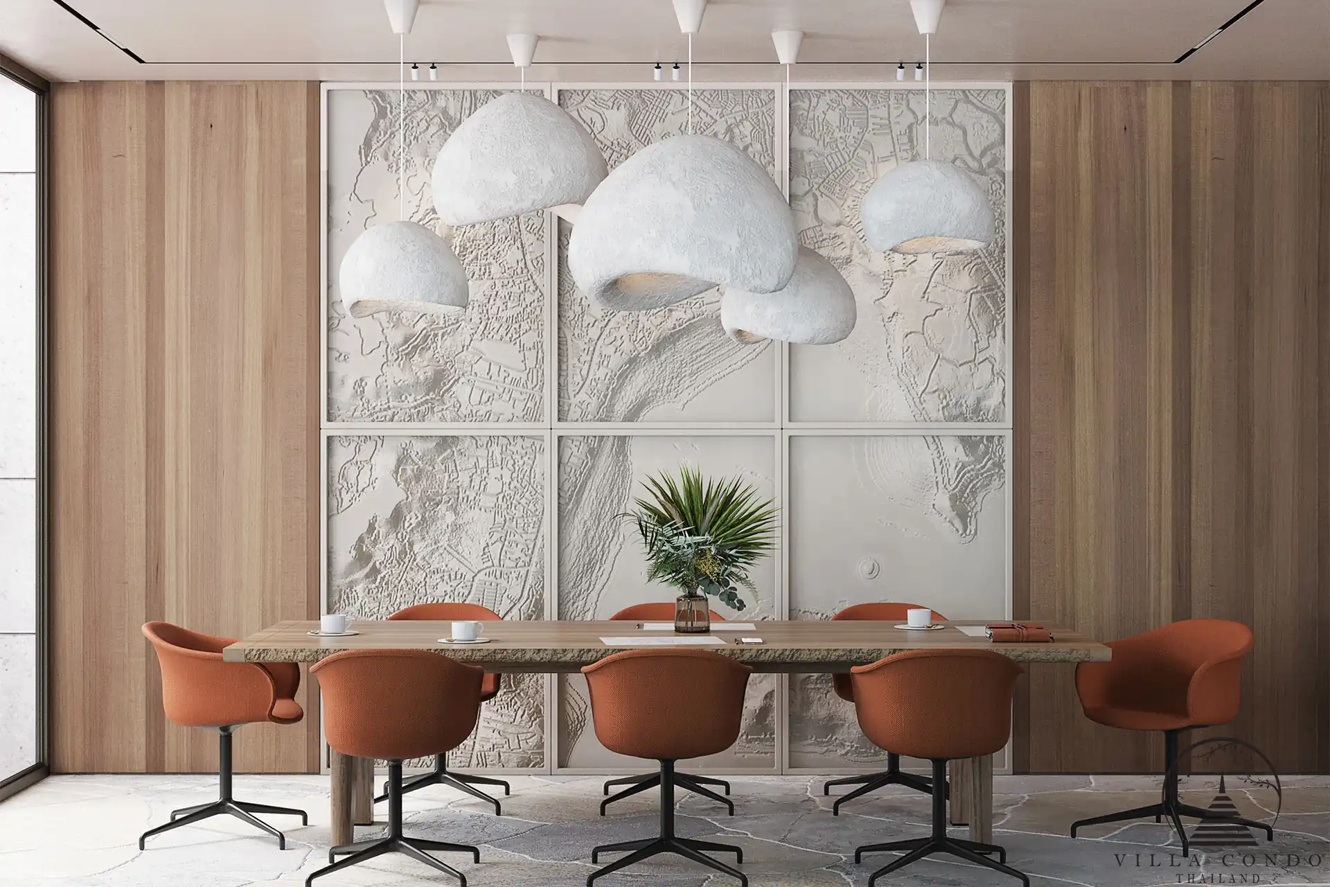 Sophisticated Conference Room at Layan Lucky Villas II