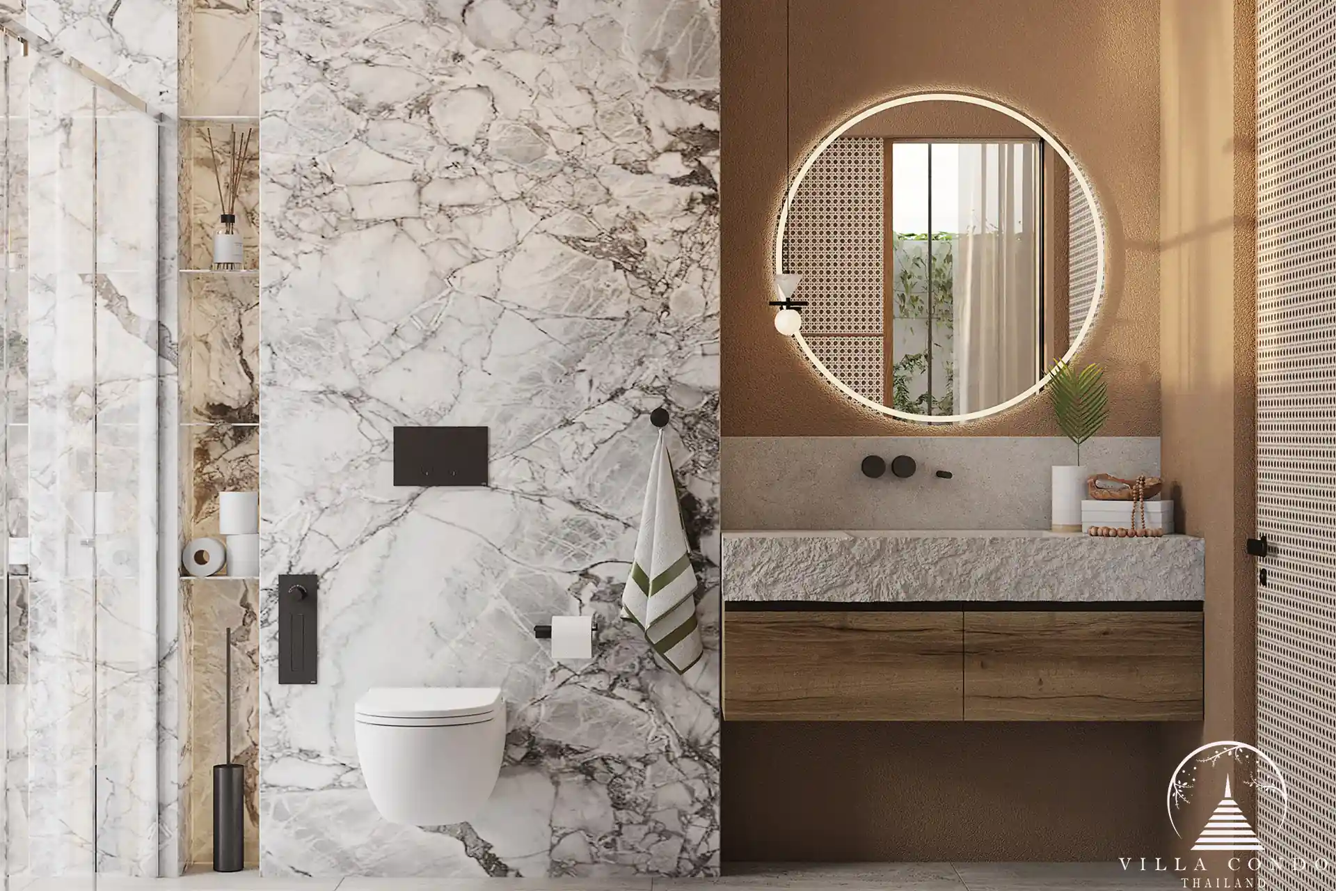 Luxury Bathroom – Layan Lucky Villas II Luxurious Bathroom at Layan Lucky Villas II