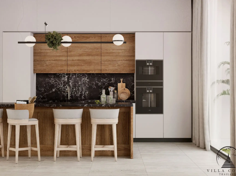 Modern Kitchen Design at Layan Lucky Villas II