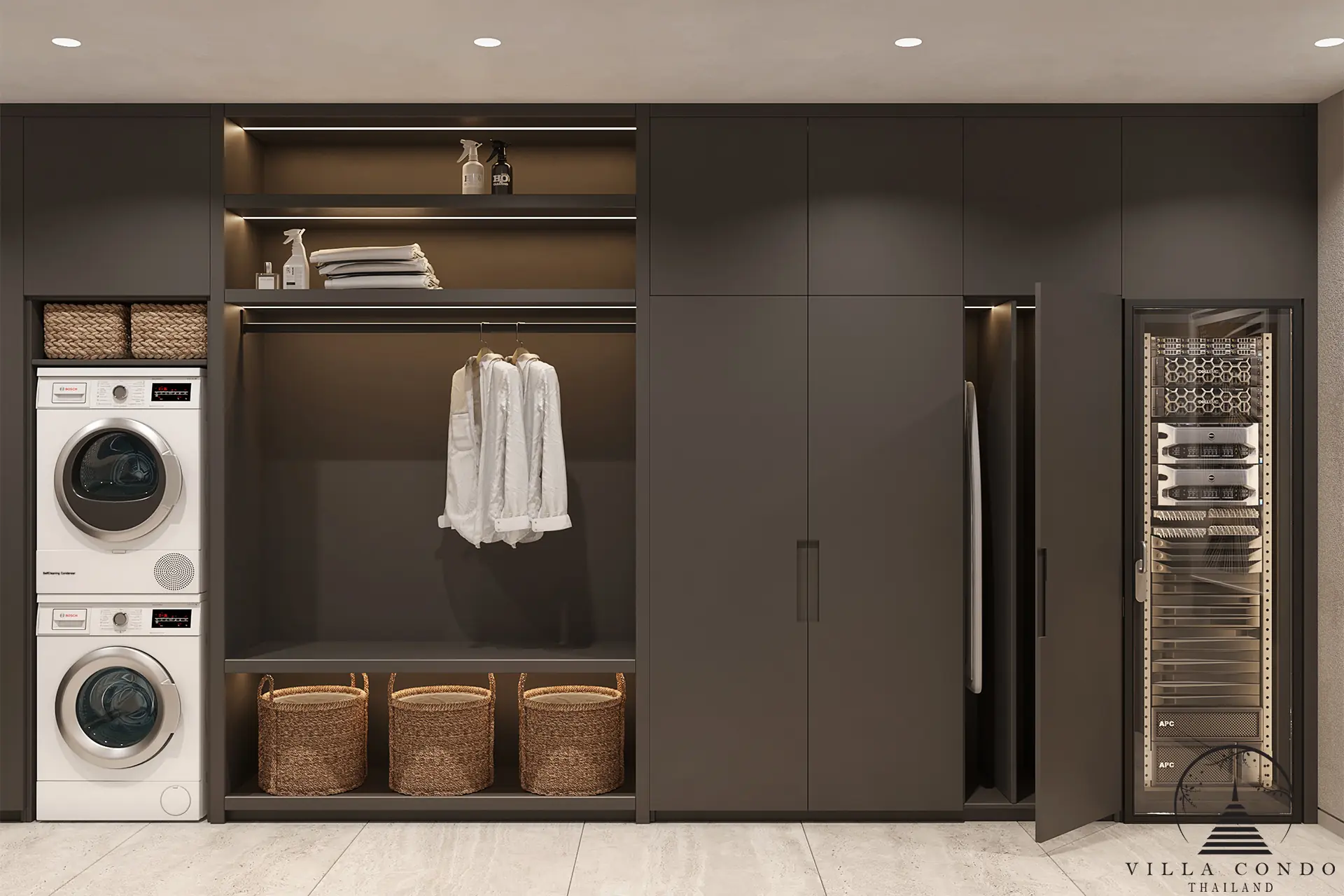 Functional Laundry Room – Layan Lucky Villas II Convenient Laundry Room at Layan Lucky Villas II